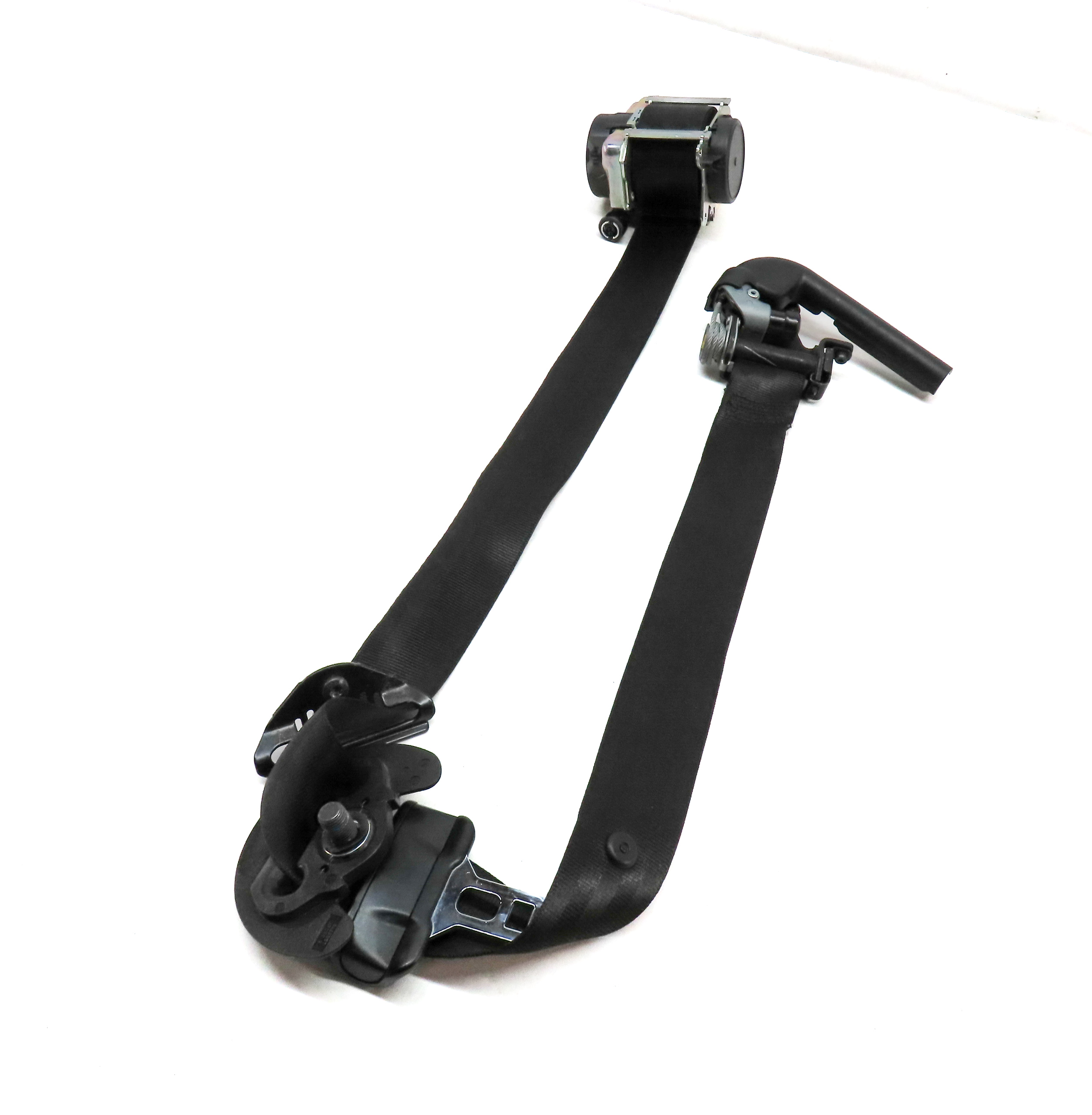 2015 LAND RANGE ROVER SPORT (L494) FRONT LEFT DRIVER SEAT BELT RETRACTOR (BLACK) — exact item pictured